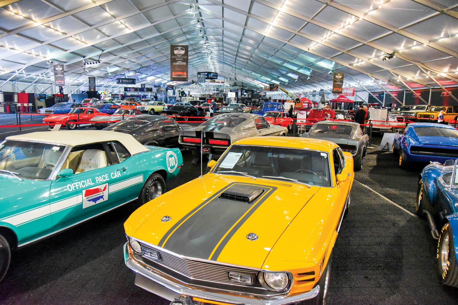 Tenting the Barrett-Jackson car auction – InTents